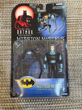Batman Insect-Body Mr. Freeze Figure - Black, Blue, Silver